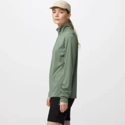 Fjällräven ABISKO DAY HIKE HALF ZIP W Damen - Funktionsshirt^Damen Funktionsunterwäsche|Shirts Und Tops