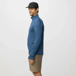 Herren Fjällräven Funktionsunterwäsche|Shirts Und Tops*ABISKO DAY HIKE HALF ZIP M Herren - Funktionsshirt