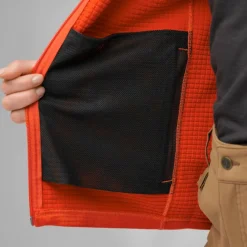 Damen Fjällräven Pullover Und Fleecepullover|Outdoorjacken*ABISKO GRID FLEECE HOODIE W Damen - Fleecejacke