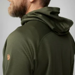 Herren Fjällräven Pullover Und Fleecepullover|Outdoorjacken*ABISKO GRID FLEECE HOODIE M Herren - Fleecejacke