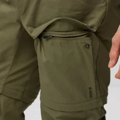 Herren Fjällräven Outdoorhosen*ABISKO HYBRID TRAIL TRS ZIP-OFF M Herren - Trekkinghose