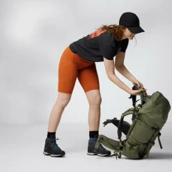 Damen Fjällräven Outdoorhosen*ABISKO SHORT TIGHTS W Damen - Shorts