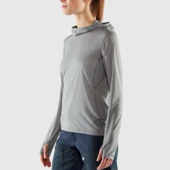 Damen Fjällräven Pullover Und Fleecepullover*ABISKO SUN-HOODIE W Damen - Hoodie