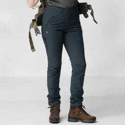 Damen Fjällräven Outdoorhosen*ABISKO TRAIL STRETCH TROUSERS W Damen - Trekkinghose