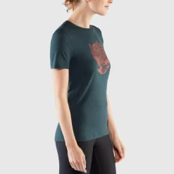 Damen Fjällräven Shirts Und Tops*ABISKO WOOL FOX SS W Damen - Funktionsshirt