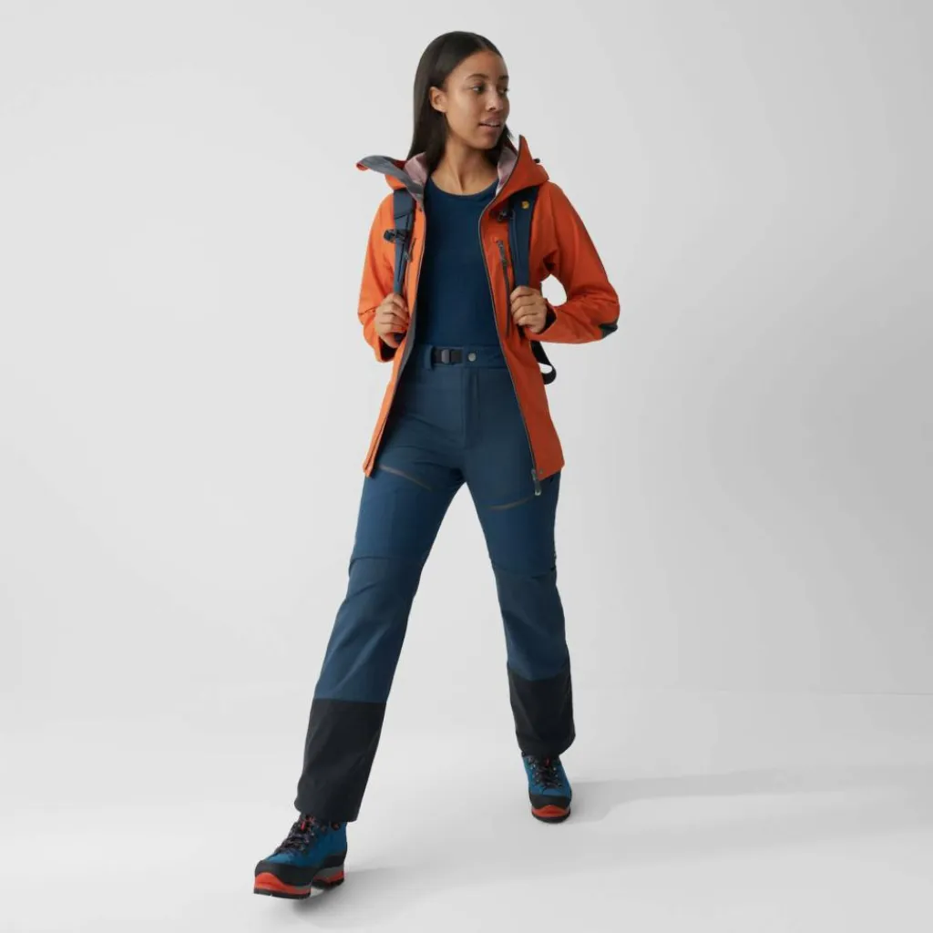 Fjällräven BERGTAGEN TOURING TROUSERS W Damen - Softshellhose^Damen Outdoorhosen