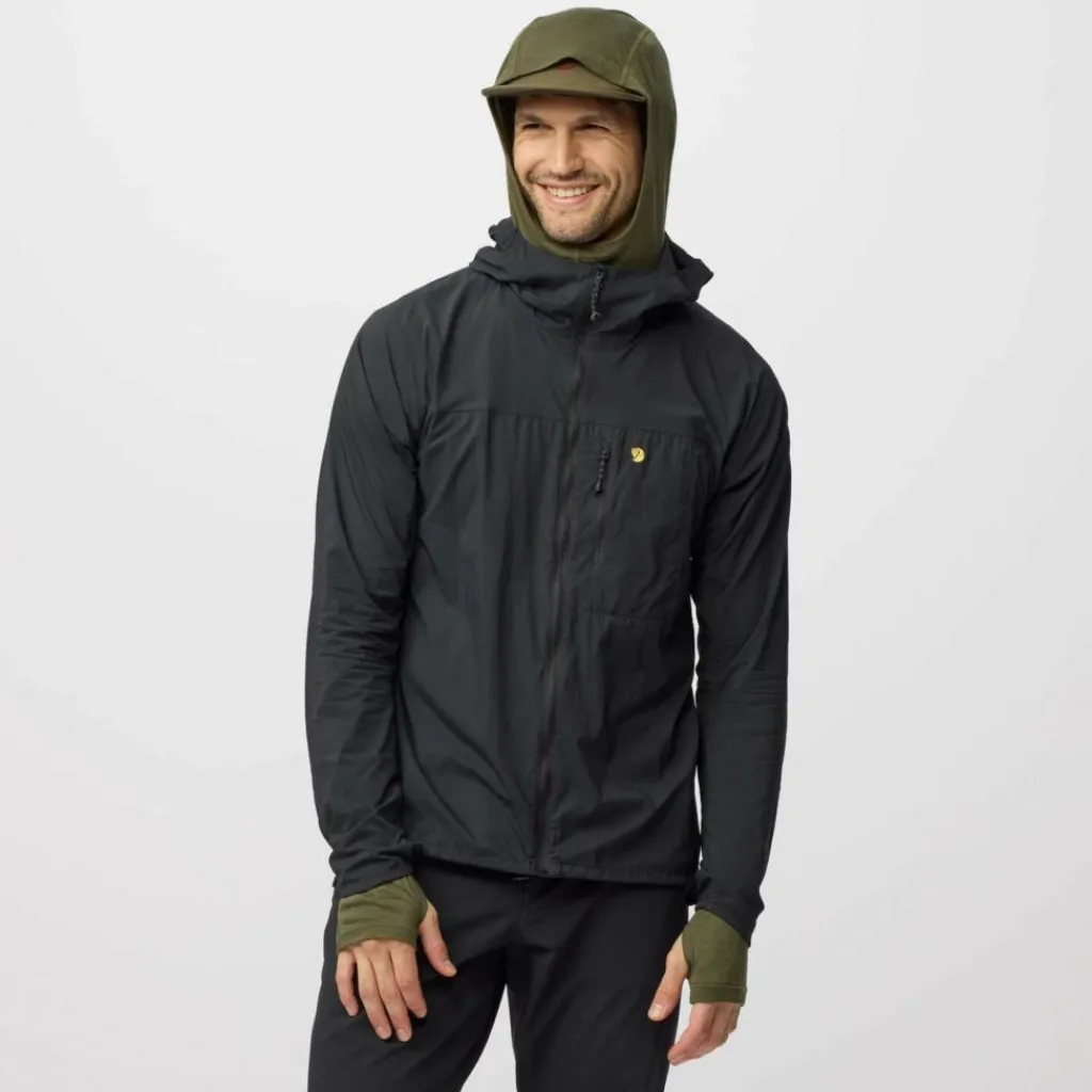 Herren Fjällräven Outdoorjacken*BERGTAGEN WINDSHELL JACKET M Herren - Windbreaker