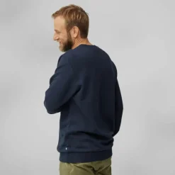 Fjällräven FJÄLLRÄVEN LOGO SWEATER M Herren - Sweatshirt^Herren Pullover Und Fleecepullover