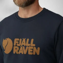 Fjällräven FJÄLLRÄVEN LOGO SWEATER M Herren - Sweatshirt^Herren Pullover Und Fleecepullover