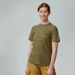 Damen Fjällräven Shirts Und Tops*HEMP BLEND OUT HERE T-SHIRT W Damen - T-Shirt