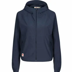 Fjällräven HIGH COAST SHORT WIND HOODIE W Damen - Softshelljacke^Damen Outdoorjacken