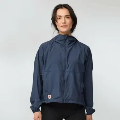 Fjällräven HIGH COAST SHORT WIND HOODIE W Damen - Softshelljacke^Damen Outdoorjacken