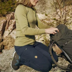 Fjällräven KAIPAK TROUSERS CURVED W Damen - Trekkinghose^Damen Outdoorhosen