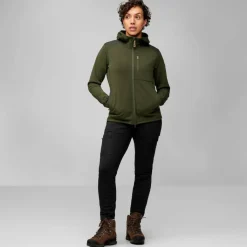 Damen Fjällräven Pullover Und Fleecepullover|Outdoorjacken*KEB FLEECE HOODIE W Damen - Fleecejacke