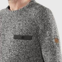 Herren Fjällräven Pullover Und Fleecepullover*LADA ROUND-NECK SWEATER M Herren - Strickpullover