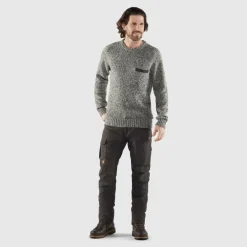 Herren Fjällräven Pullover Und Fleecepullover*LADA ROUND-NECK SWEATER M Herren - Strickpullover