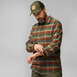 Fjällräven LAPPLAND STRETCH FLANNEL SHIRT M Herren - Flanellhemd^Herren Hemden