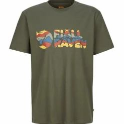 Fjällräven MULTICOLOR LOGO T-SHIRT M Herren - T-Shirt^Herren Shirts Und Tops