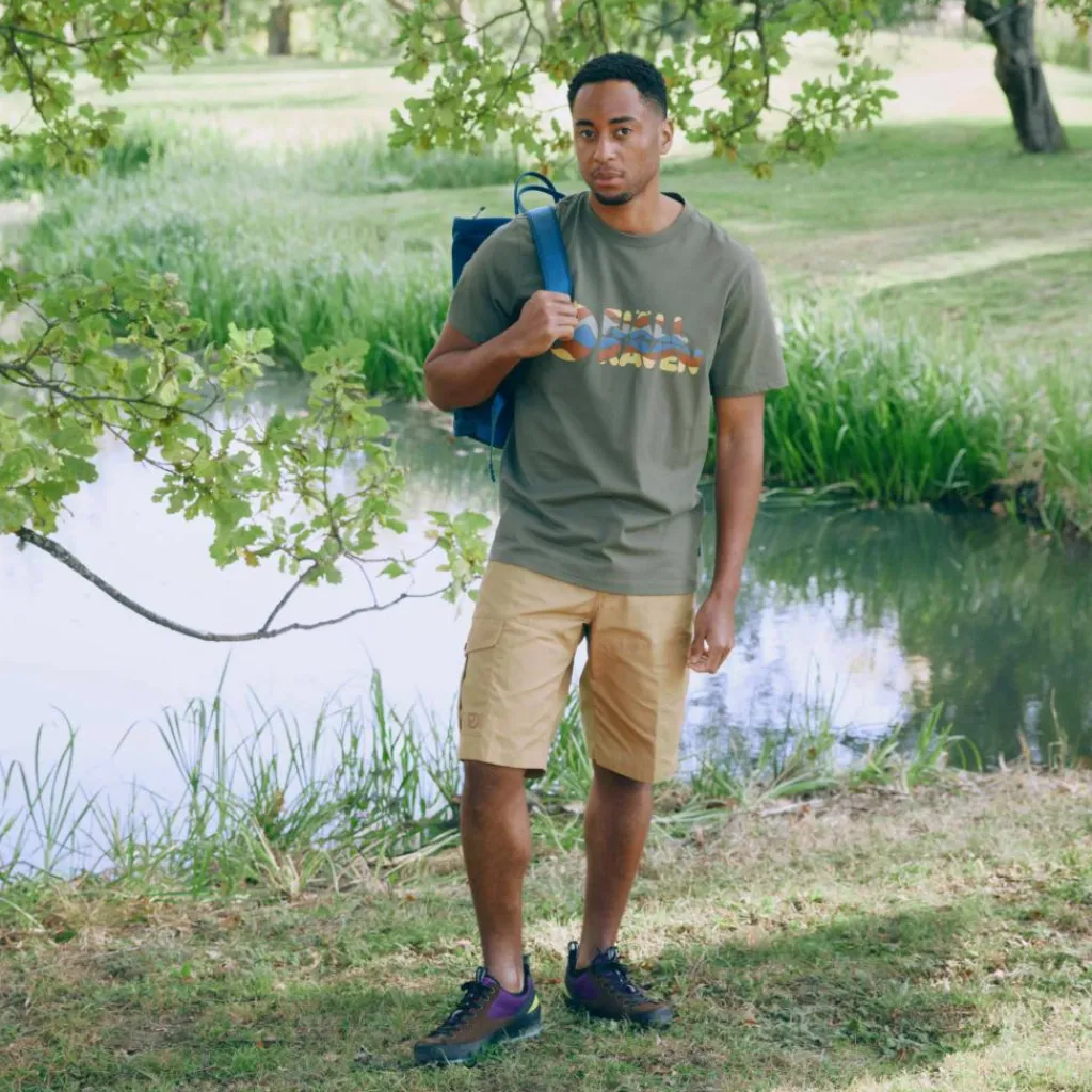 Fjällräven MULTICOLOR LOGO T-SHIRT M Herren - T-Shirt^Herren Shirts Und Tops