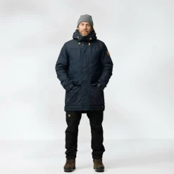 Herren Fjällräven Outdoorjacken*SINGI WOOL PADDED PARKA M Herren - Wintermantel