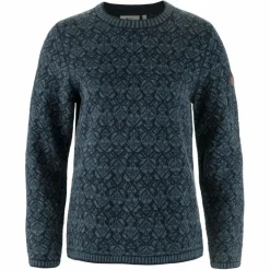 Fjällräven SNOW ROUND NECK SWEATER W Damen - Strickpullover^Damen Pullover Und Fleecepullover