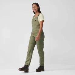 Fjällräven VARDAG DUNGAREE TROUSERS W Damen - Freizeithose^Damen Outdoorhosen