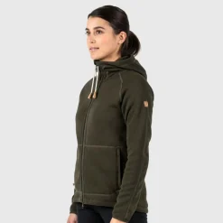 Fjällräven ÖVIK FLEECE HOODIE W Damen - Fleecejacke^Damen Pullover Und Fleecepullover|Outdoorjacken