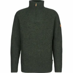 Herren Fjällräven Pullover Und Fleecepullover*ÖVIK HALF ZIP KNIT M Herren - Wollpullover