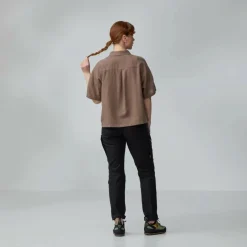 Fjällräven ÖVIK HEMP CAMP SHIRT SS W Damen - Outdoor Bluse^Damen Hemden