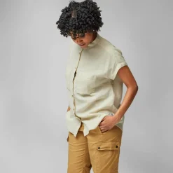 Fjällräven ÖVIK HEMP SHIRT SS W Damen - Outdoor Bluse^Damen Hemden