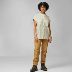 Fjällräven ÖVIK HEMP SHIRT SS W Damen - Outdoor Bluse^Damen Hemden