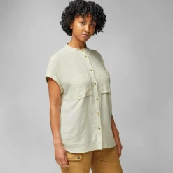Fjällräven ÖVIK HEMP SHIRT SS W Damen - Outdoor Bluse^Damen Hemden