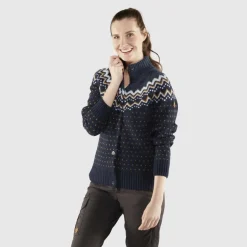 Fjällräven ÖVIK KNIT CARDIGAN W Damen - Wolljacke^Damen Pullover Und Fleecepullover|Outdoorjacken