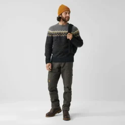 Herren Fjällräven Pullover Und Fleecepullover*ÖVIK KNIT SWEATER M Herren - Wollpullover
