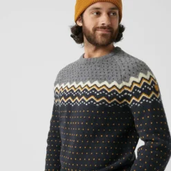 Herren Fjällräven Pullover Und Fleecepullover*ÖVIK KNIT SWEATER M Herren - Wollpullover