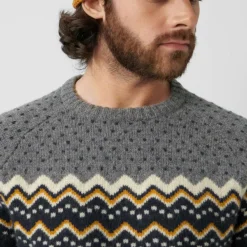 Herren Fjällräven Pullover Und Fleecepullover*ÖVIK KNIT SWEATER M Herren - Wollpullover