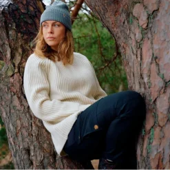 Damen Fjällräven Pullover Und Fleecepullover*ÖVIK RIB SWEATER W Damen - Wollpullover