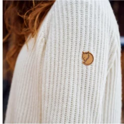 Damen Fjällräven Pullover Und Fleecepullover*ÖVIK RIB SWEATER W Damen - Wollpullover