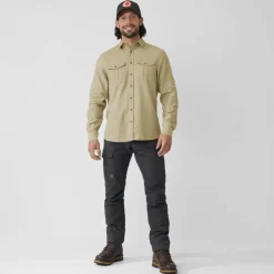 Herren Fjällräven Hemden*ÖVIK TRAVEL SHIRT LS M Herren - Outdoor Hemd