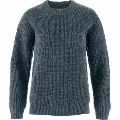 Fjällräven ÖVIK WAFFLE KNIT W Damen - Wollpullover^Damen Pullover Und Fleecepullover