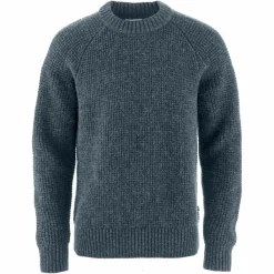 Herren Fjällräven Pullover Und Fleecepullover*ÖVIK WAFFLE KNIT M Herren - Wollpullover