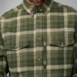 Fjällräven VÄRMLAND HEAVY FLANNEL SHIRT M Herren - Flanellhemd^Herren Hemden