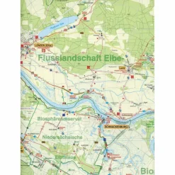 Fahrradkarten|Wanderkarten Und Winterkarten*FLUSSLANDSCHAFT ELBE, WITTENBERGE