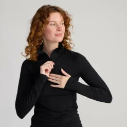 Damen FRILUFTS Shirts Und Tops*OJOBI HALFZIP LONGSLEEVE Damen - Funktionsshirt