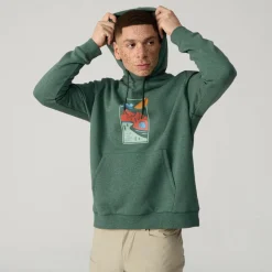 FRILUFTS OMAUI PRINTED HOODY Herren - Hoodie^Herren Pullover Und Fleecepullover