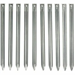 FRILUFTS Zeltzubehör*STEEL V-SHAPE PEGS, 30 CM (10 STK) - Zeltheringe