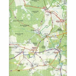 Fahrradkarten|Wanderkarten Und Winterkarten*FÜRST-PÜCKLER-PARK BAD MUSKAU, SPREMBERG - Wanderkarte