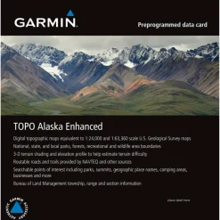 Garmin MICROSD/SD KARTE: TOPO ALASKA ENHANCED - Karte^ Gps-Zubehör