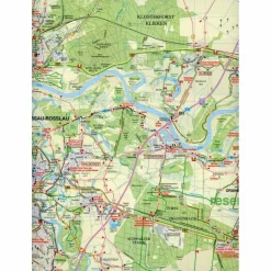 Fahrradkarten|Wanderkarten Und Winterkarten*GARTENREICH DESSAU-WÖRLITZ 1 : 50 000 - Wanderkarte