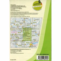 Wanderkarten Und Winterkarten|Wanderkarten Und Winterkarten*GEISLINGEN A. D. STEIGE 1.25 000